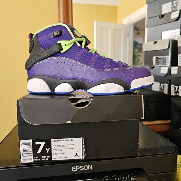 Jordan 6 rings gs youth 7 unisex - Picture 2 of 4